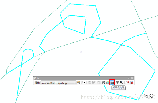 ArcGIS拓扑规则检查自相交要素详解