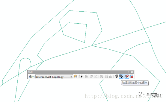 ArcGIS拓扑规则检查自相交要素详解