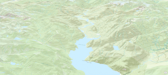 elevation basemap