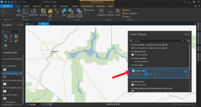 arcgis pro editing session