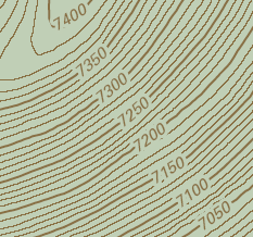 ArcGIS等值线注记掩膜